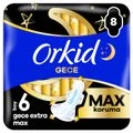 Orkid Ultra Extra Gece Maxi Ped Dörtlü Paket 8’li