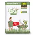 Baby Turco Doğadan Pofuduk Külot Bez 6 X Large 62 Adet