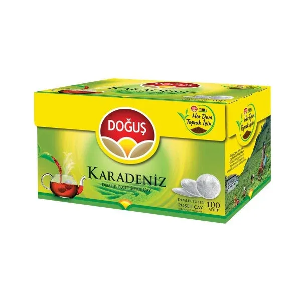 Doğus Doğuş Karadeniz Demlik Poşet Çay 100'lü