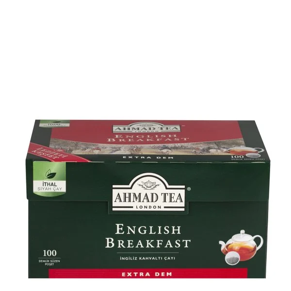 Ahmad Tea English Breakfast Demlik Poşet Çay 100'lü