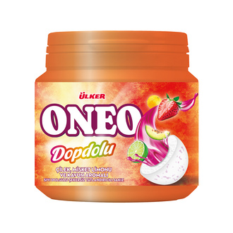 Ülker Oneo Dopdolu Meyve Aromalı Şişe Sakız 76 G