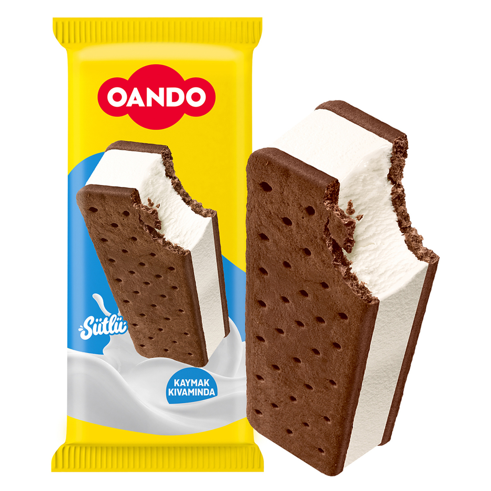 Oando Sandviç Dondurma 125 Ml