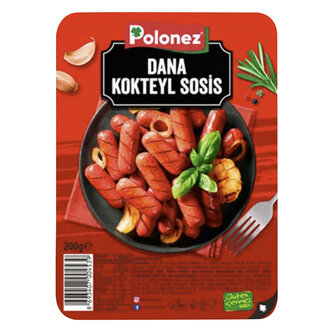 Polonez Dana Kokteyl Sosis 200 G