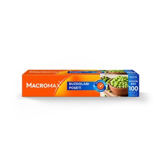 Macromax Buzdolabı Poşeti Küçük Boy 100'lü