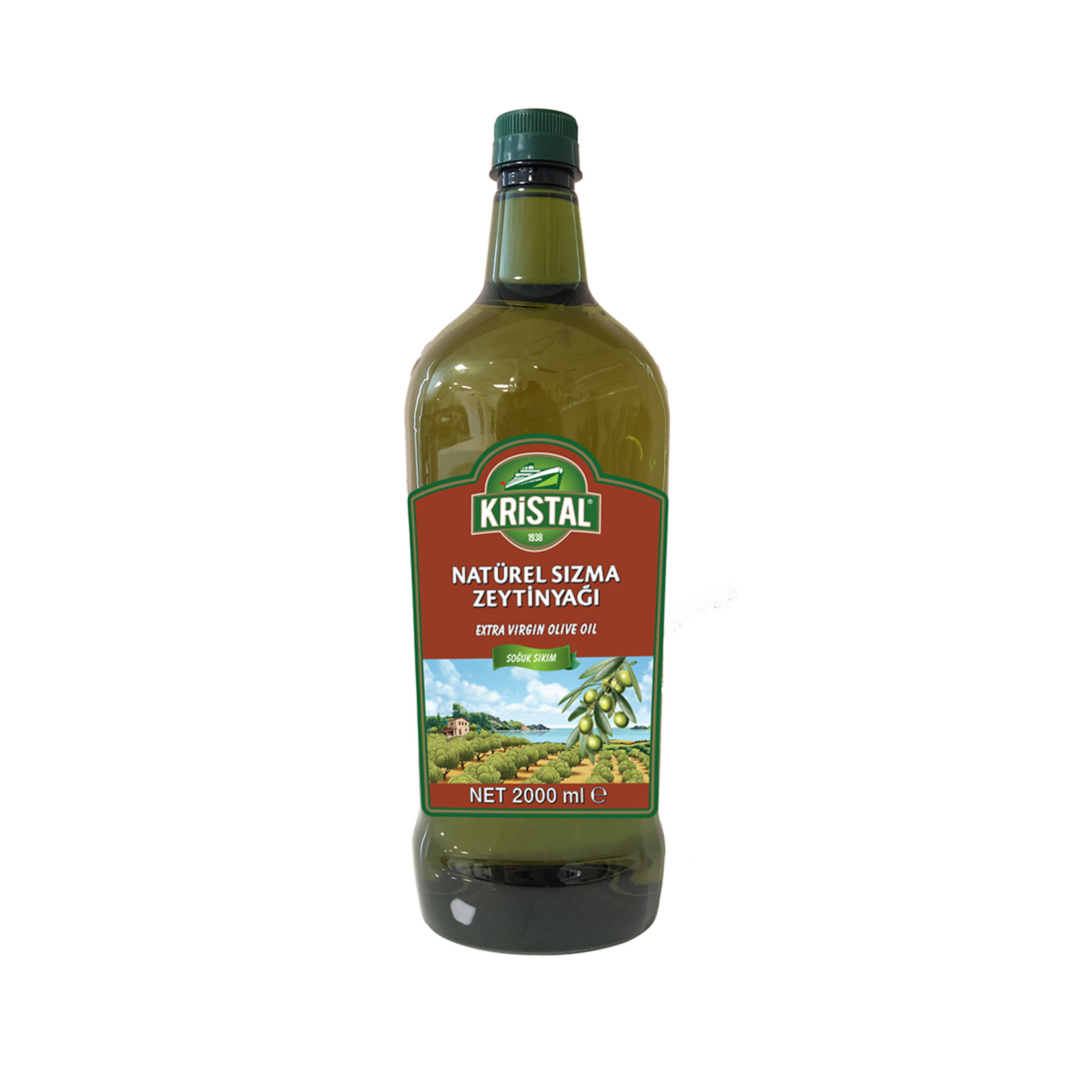 Kristal Natürel Sızma Zeytinyağı Pet 2 L