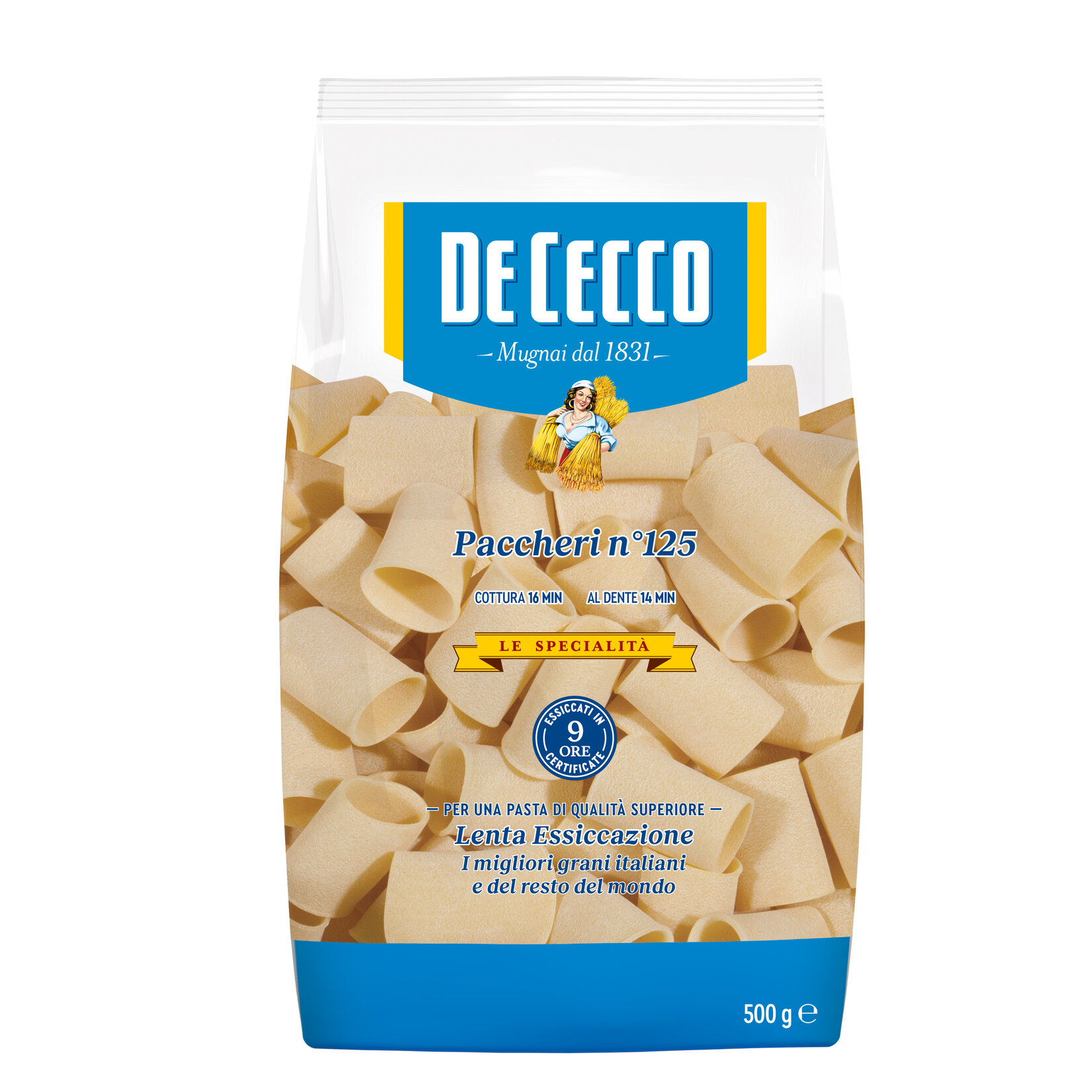 De Cecco Paccheri Sade Makarna 500 G