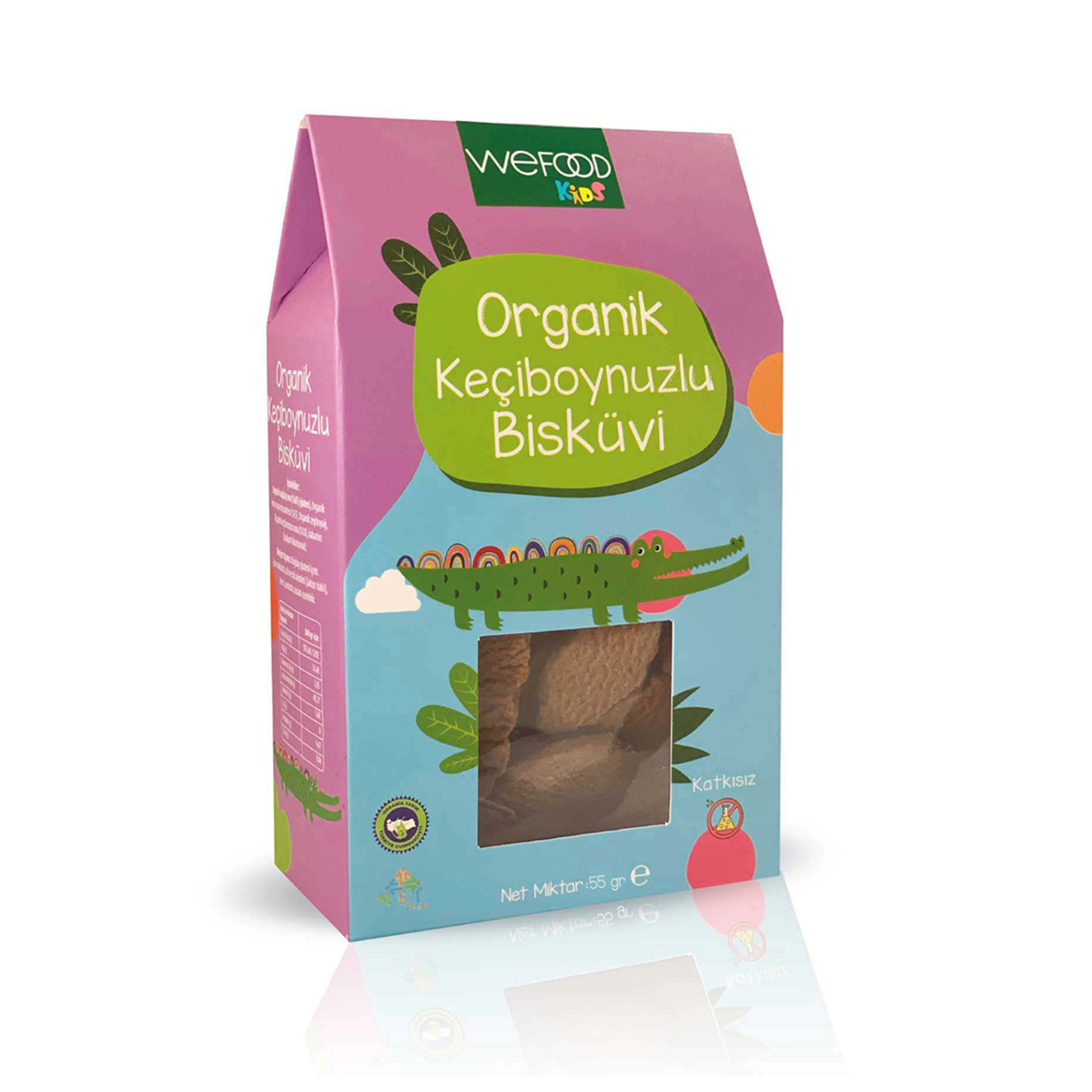 Wefood Kids Organik Keçiboynuzlu Bisküvi 55 G