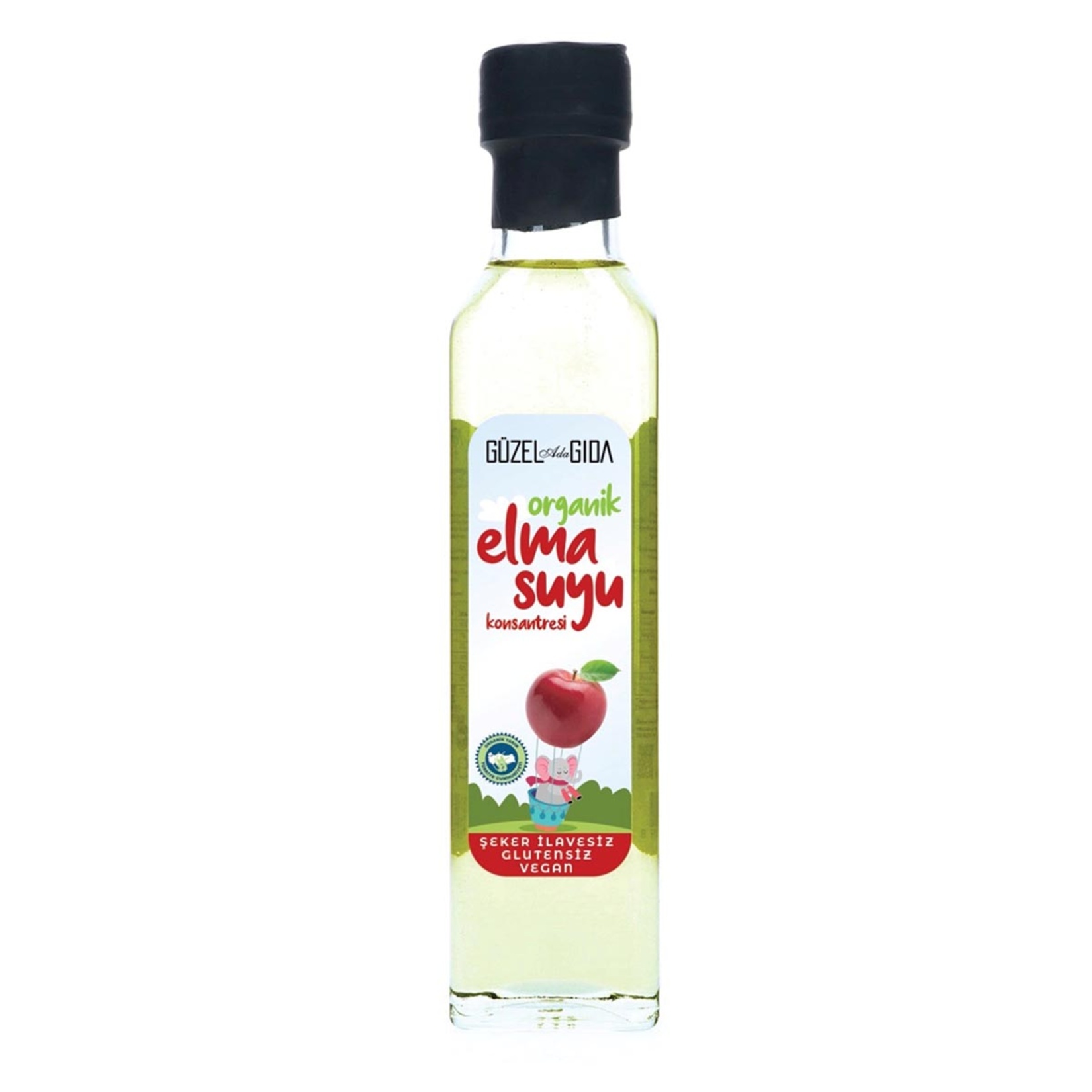 Güzel Ada Organik Elma Suyu Konsantresi 340 G