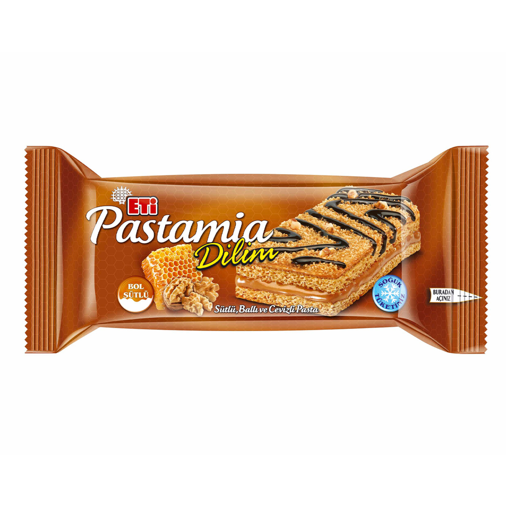 Eti Pastamia Dilim Sütlü Ballı Cevizli Pasta 27.5G