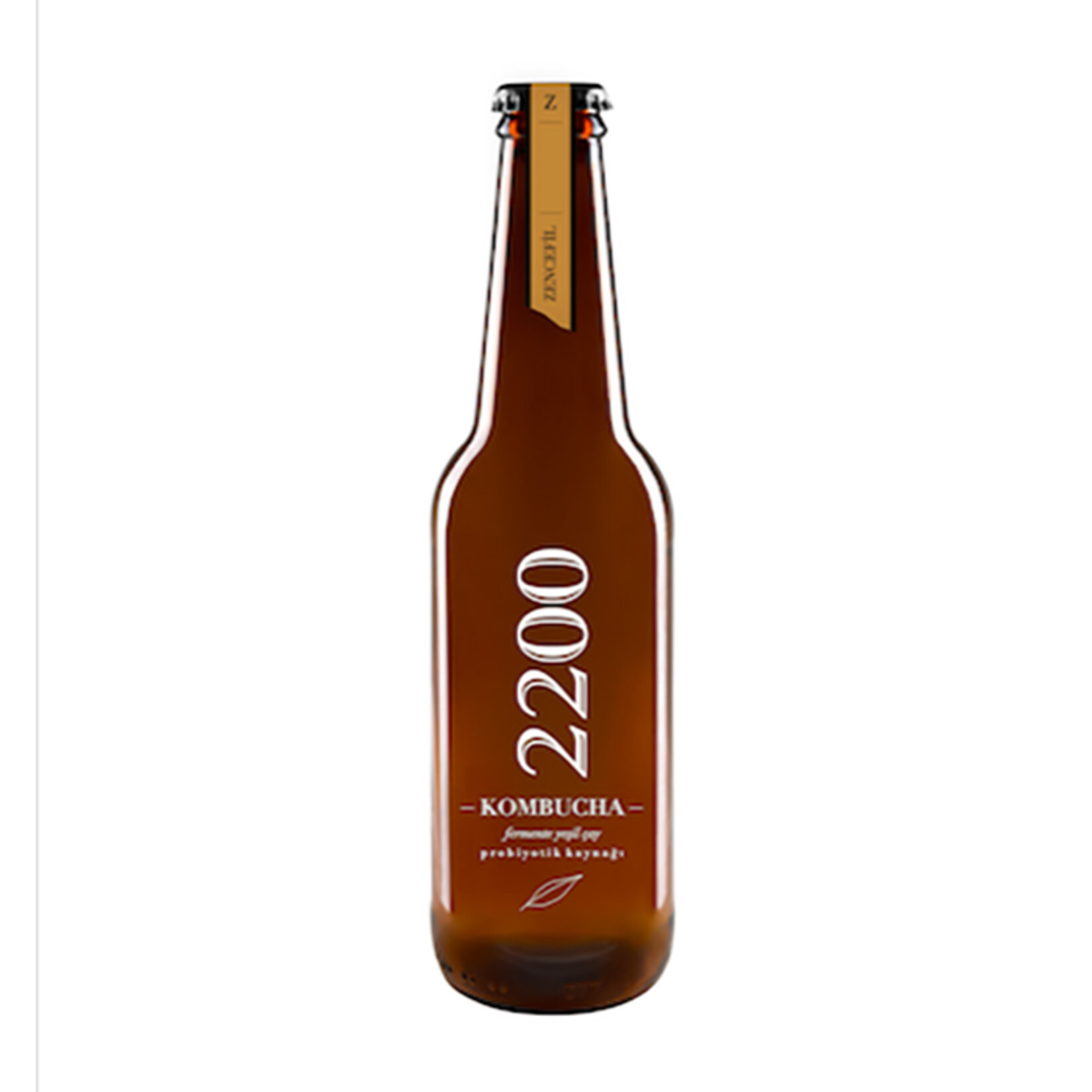 Kombucha 2200 Zencefilli Fermente Yeşil Çay 330Ml