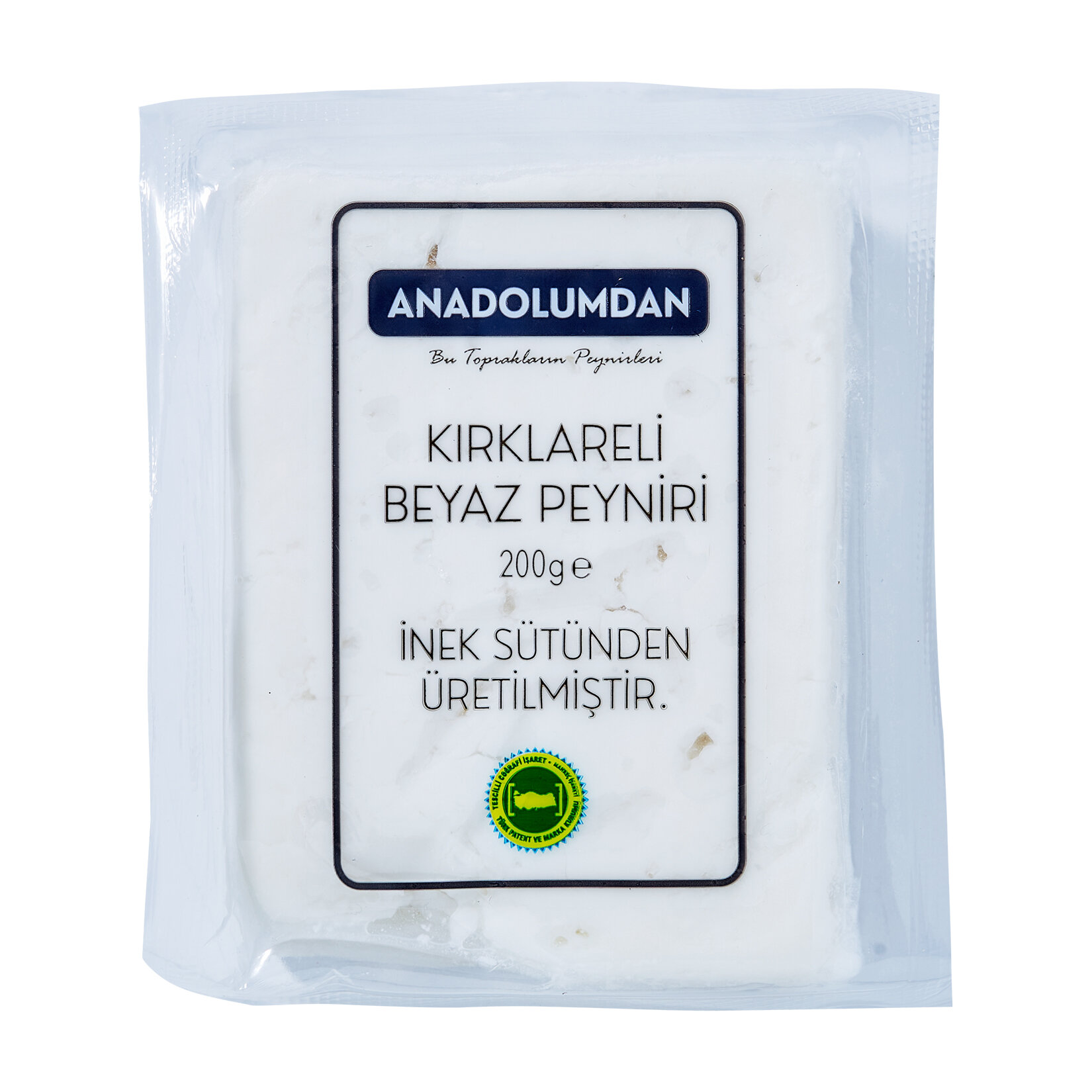 Anadolumdan Kırklareli Beyaz Peyniri 200 G