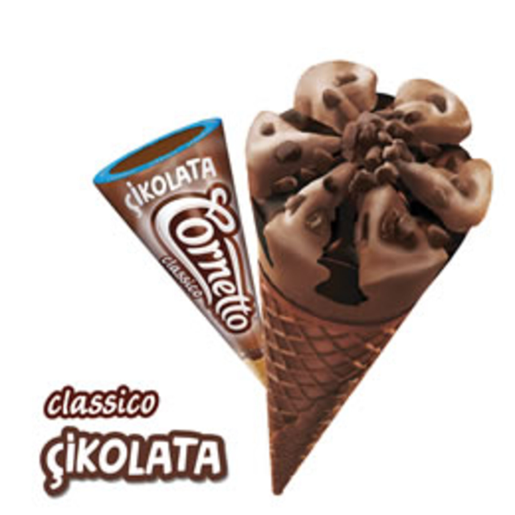 Cornetto Classico Çikolatalı 125 Ml