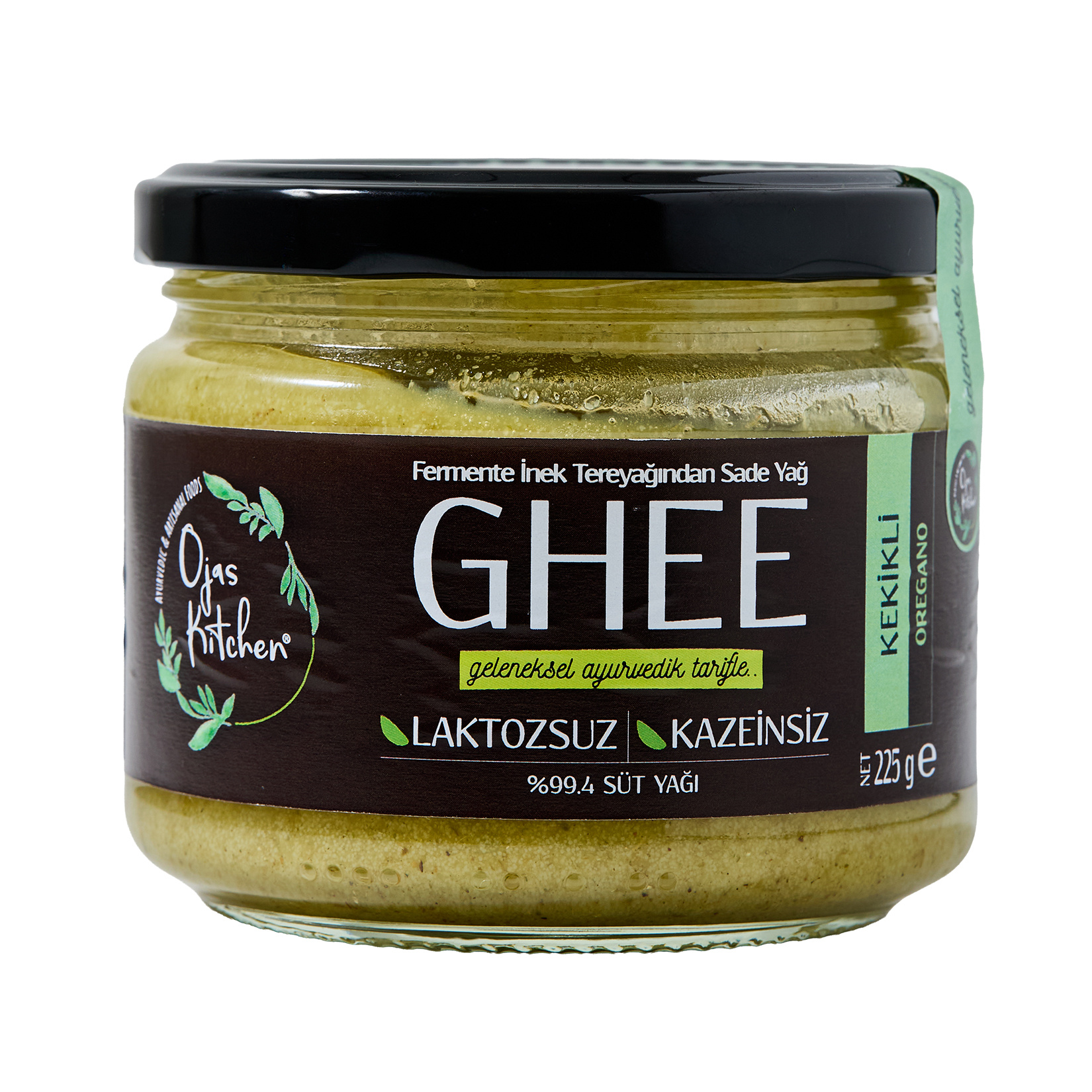 Ojas Kitchen Laktozsuz Kekikli Ghee - Sade Yağ 225 G