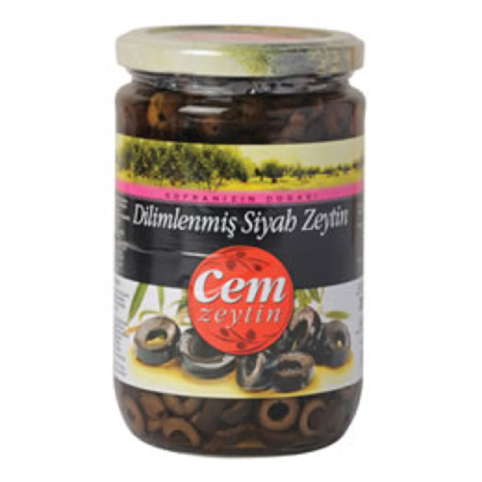 Cem Dilimli Kavanoz Siyah Zeytin 300 G