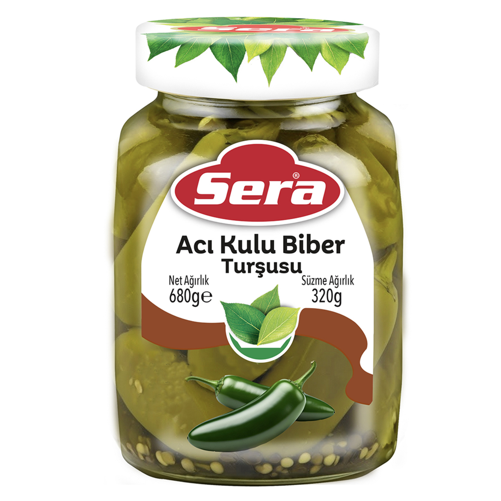 Sera Acı Kulu Biber Turşusu 680 G