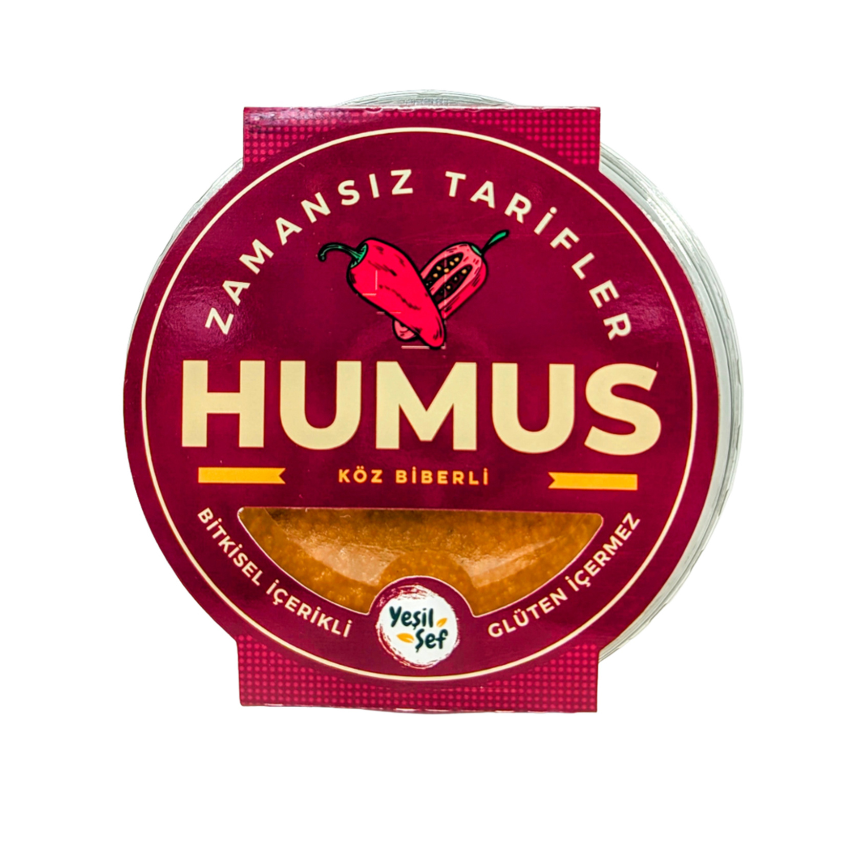 Yeşil Şef Köz Biberli Humus 200 G
