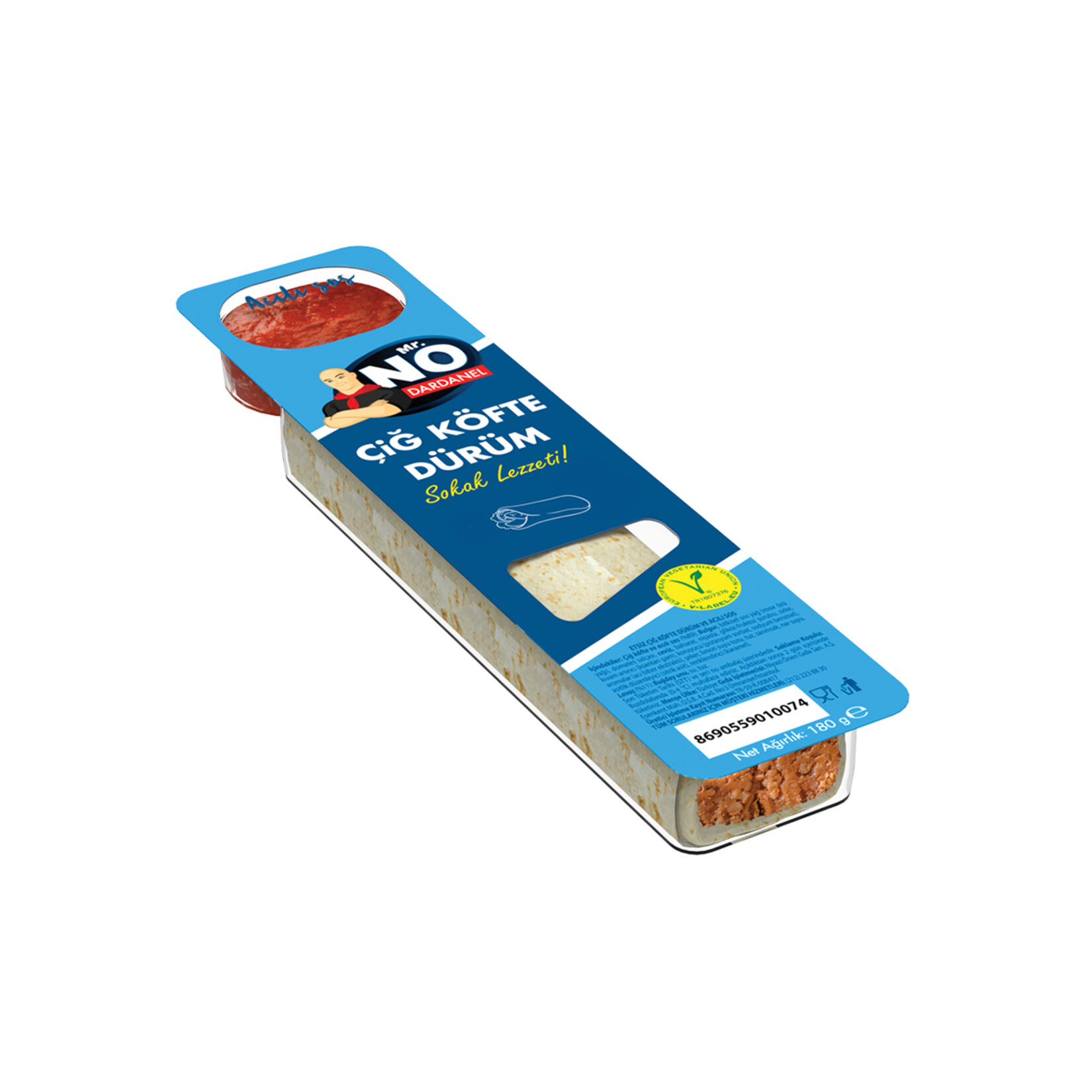 Mr. No. Etsiz Çiğ Köfte Dürüm 180 G