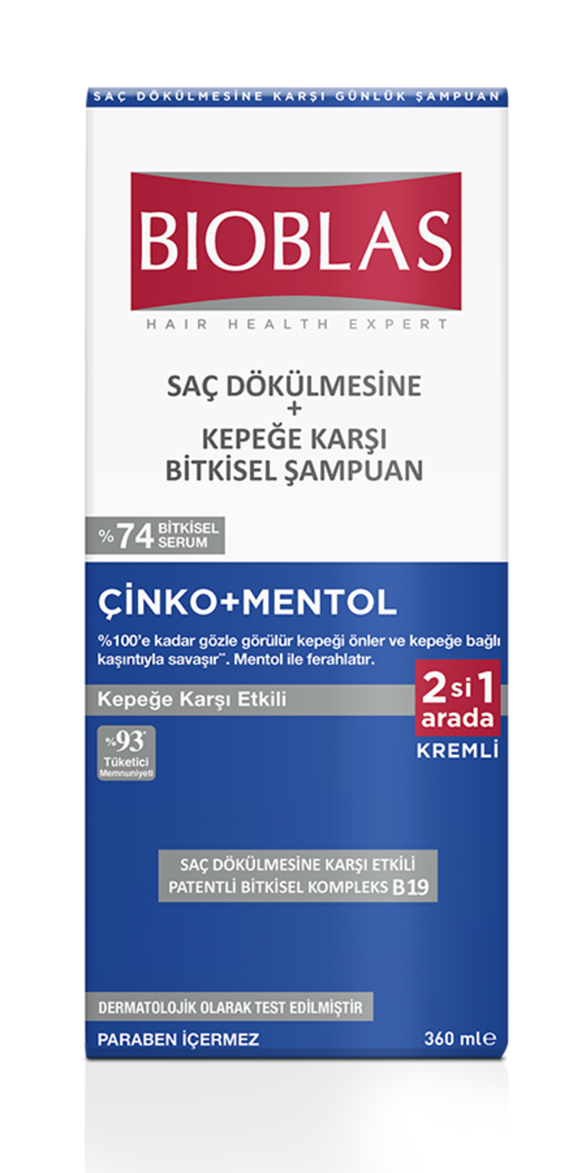 Bioblas Procyanidin Kepek&Dökülme Karşıtı Şampuan 360 Ml
