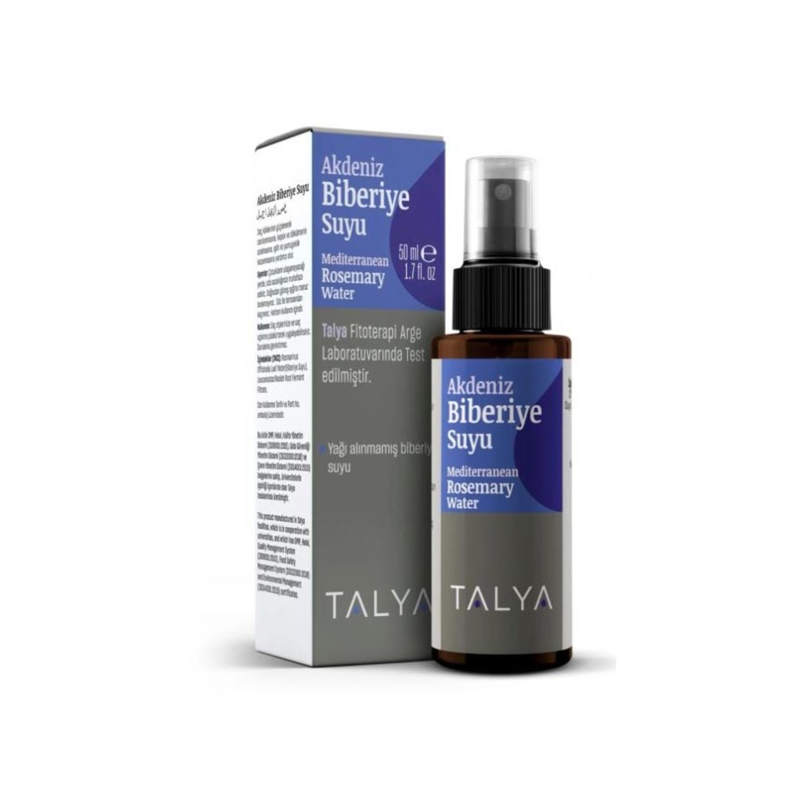 Talya Akdeniz Biberiye Suyu 50 Ml