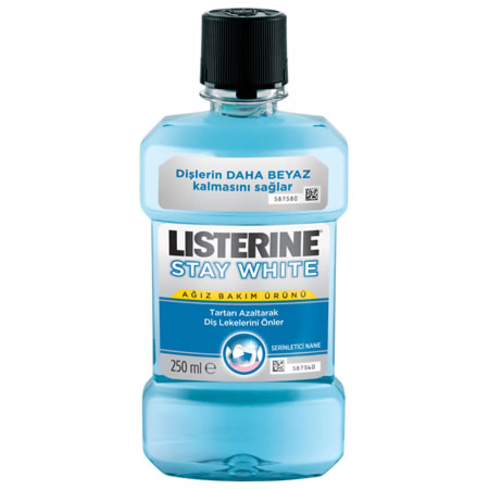 Listerine Stay White Serinletici Nane Ağız Suyu 250 Ml