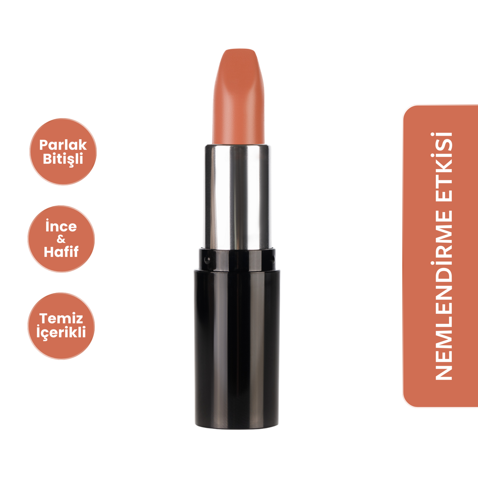 Pastel Nude Lipstick - Nude Ruj 549