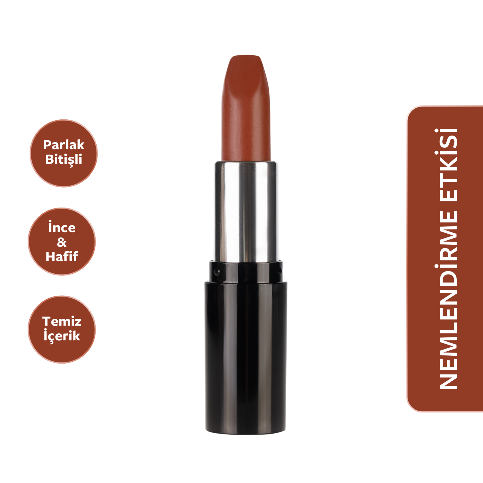 Pastel Nude Lipstick - Nude Ruj 547