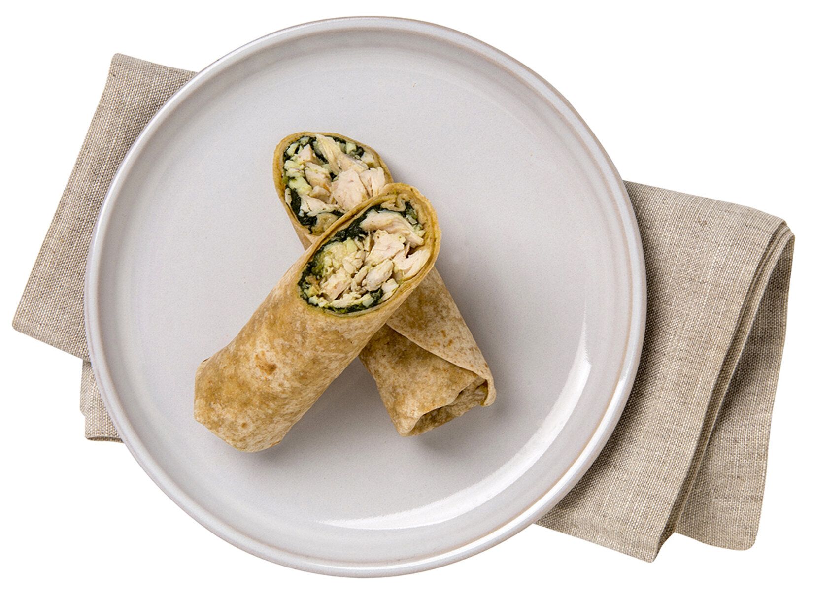 Tavuklu, Ispanaklı & Mozzarellalı Tahıllı Wrap Adet