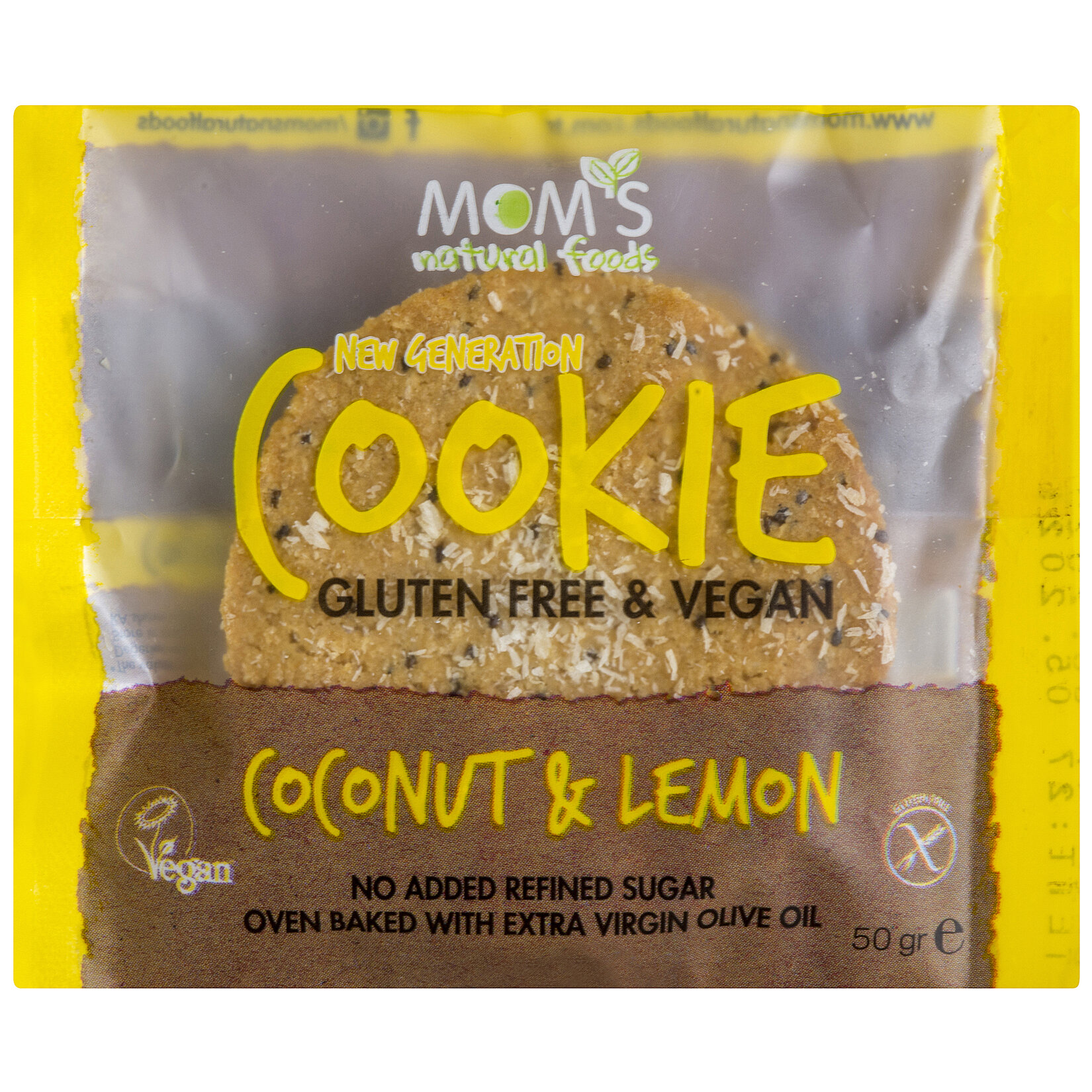 Mom's Lemon & Coconut Cookıes 50 G