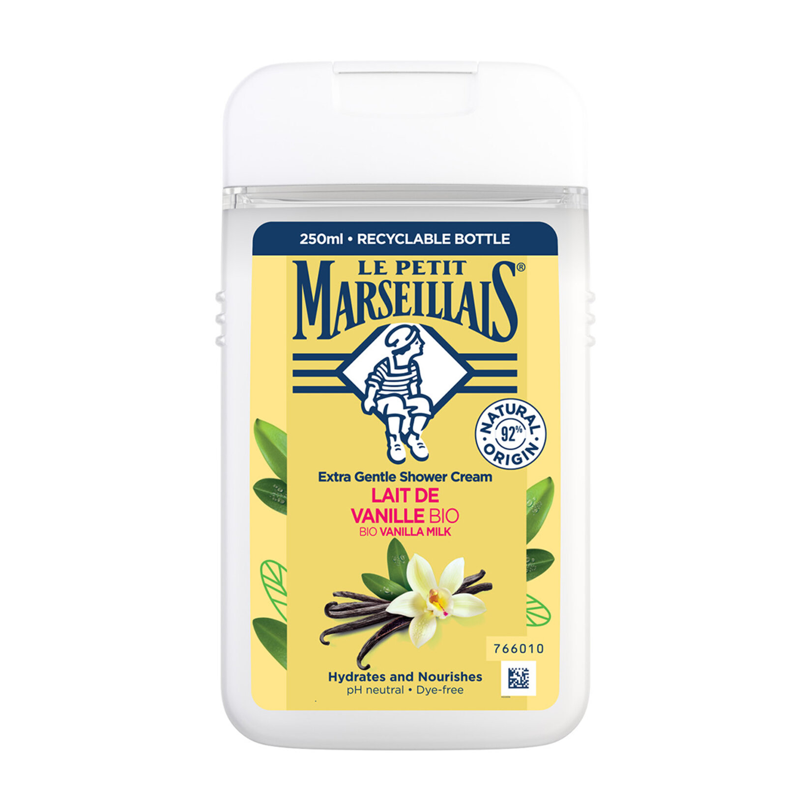 Le Petit Marseillais Vanilya Sütü Duş Jeli 250 Ml
