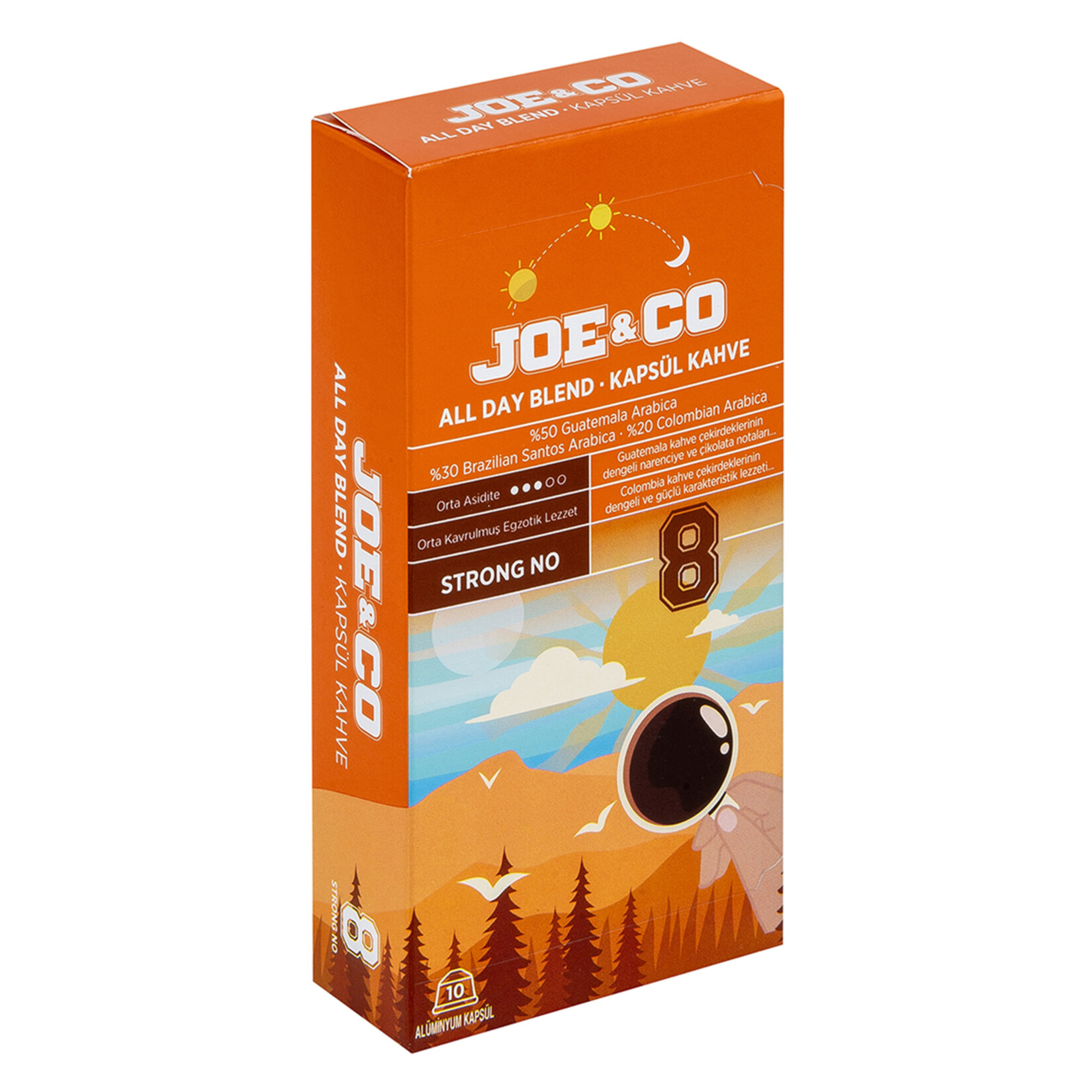 Joe & Co All Day Blend Kapsül Kahve 10'lu 55 G