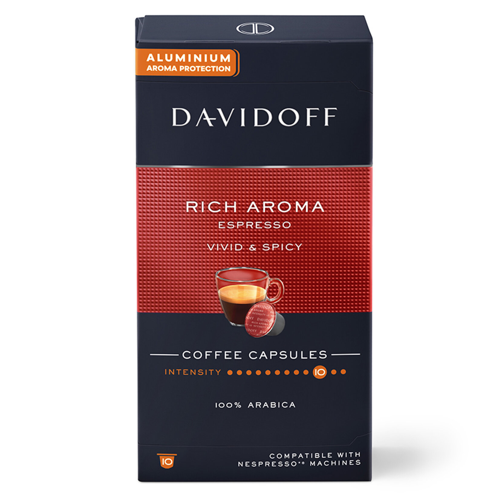 Davidoff Rich Aroma Espresso Kapsül Kahve 10'lu 55 G