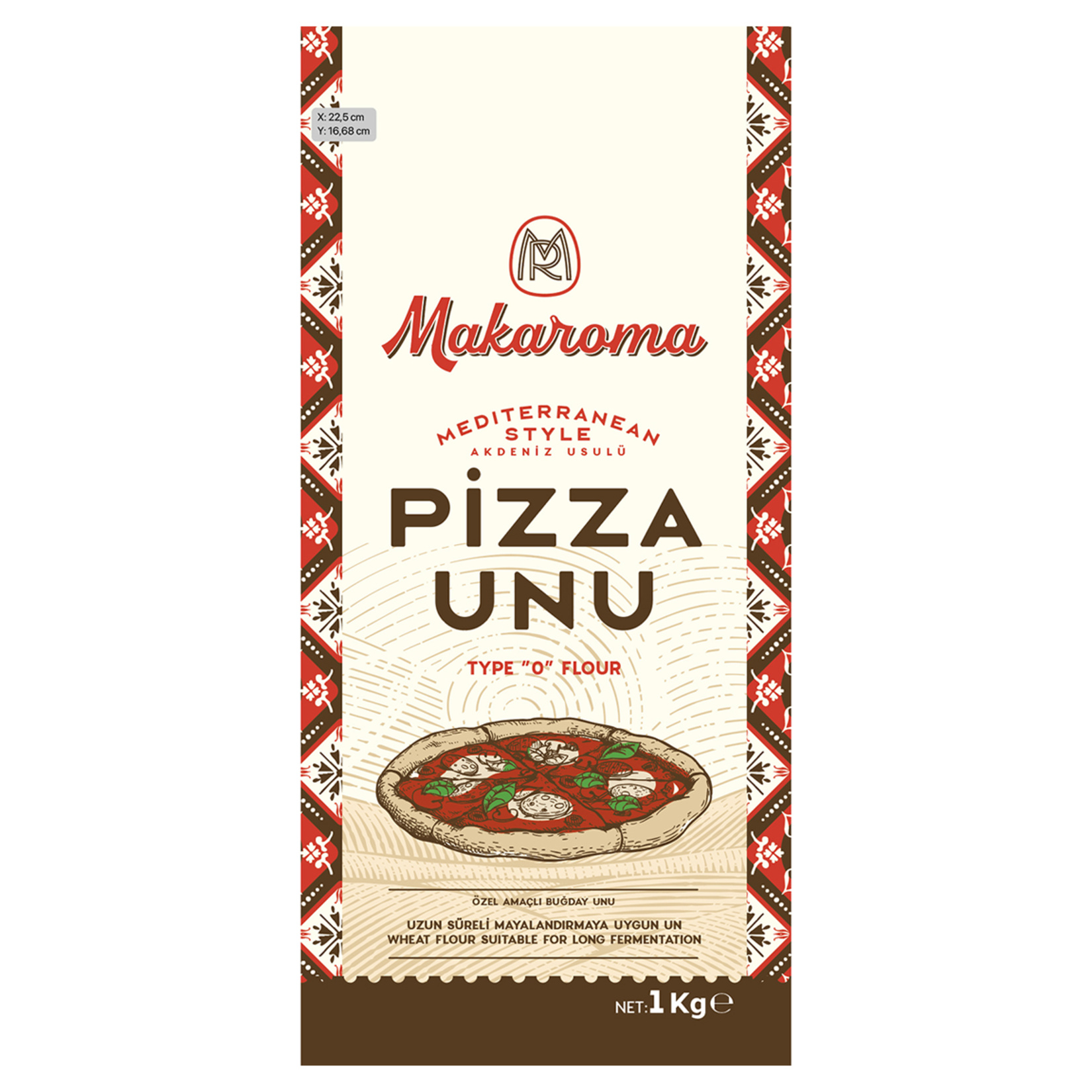 Makaroma Pizza Unu 1 Kg