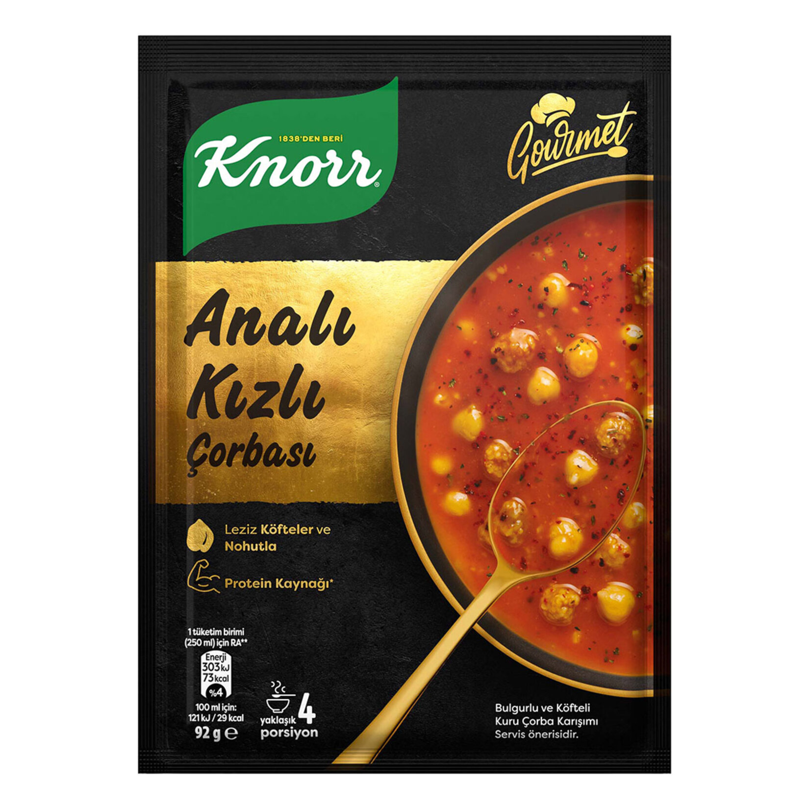 Knorr Gourmet Analı Kızlı Çorbası 92 G