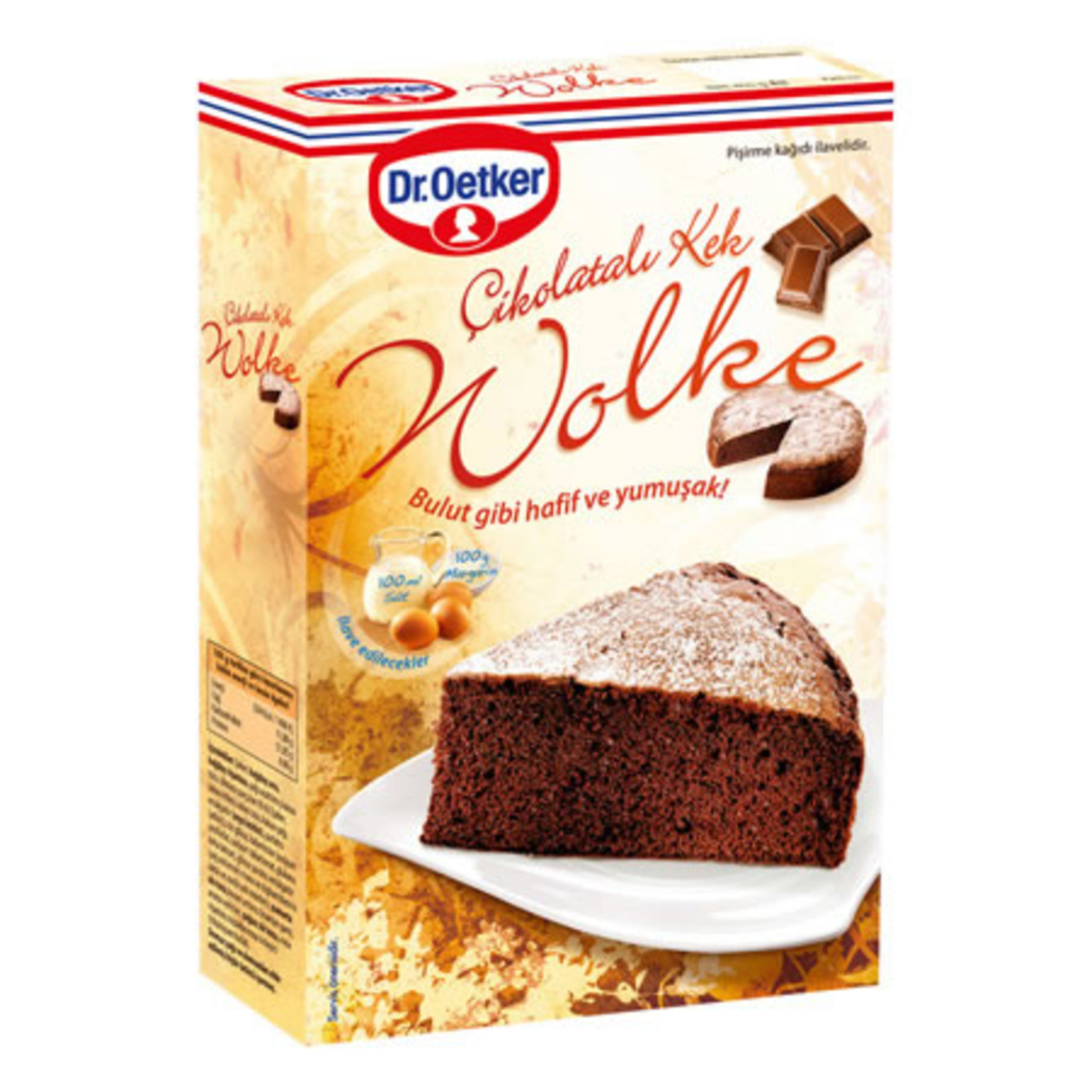 Dr.Oetker Wolke Çikolatalı Kek Karışımı 455 G