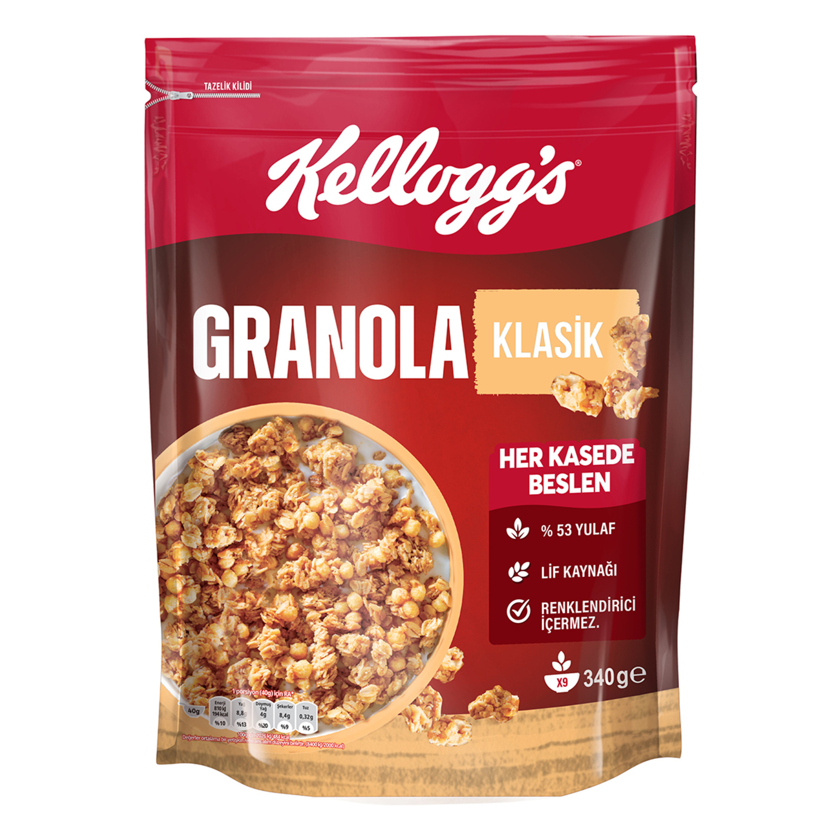 Kellogg's Granola Klasik 340 G