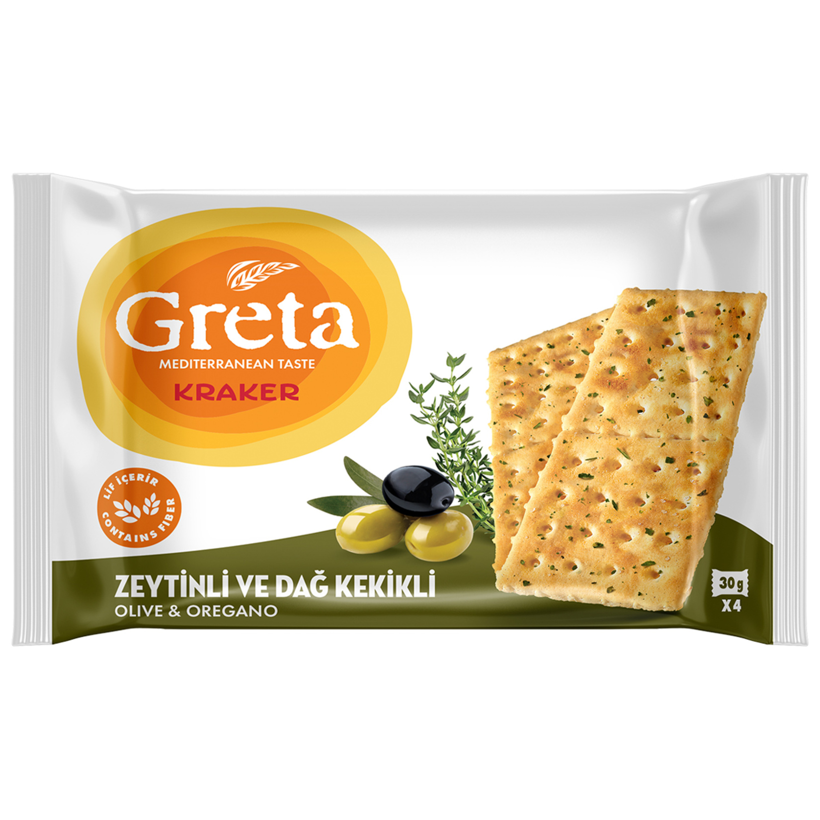 Greta Zeytin Kekikli 120 G