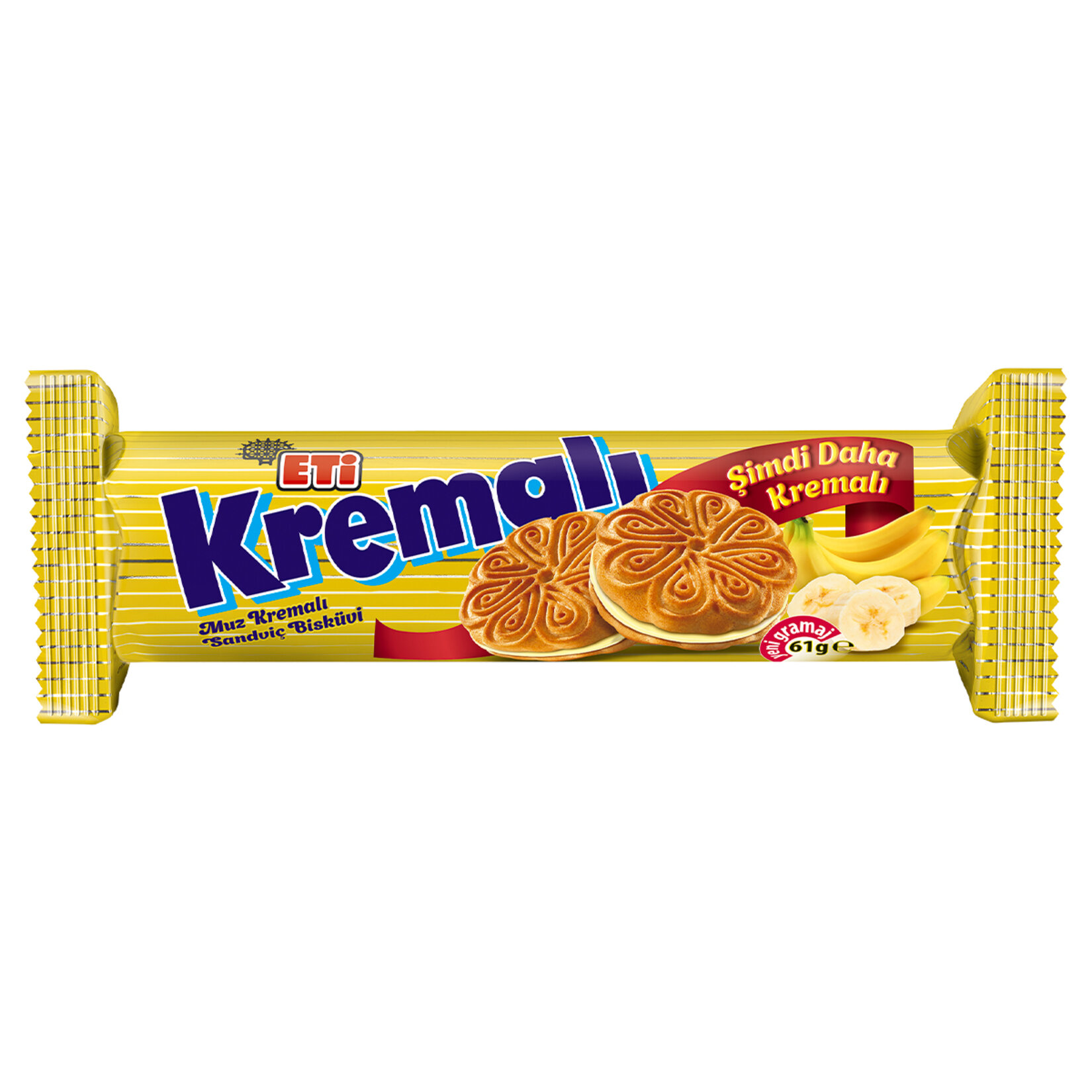 Eti Kremalı Muzlu Bisküvi 61 G