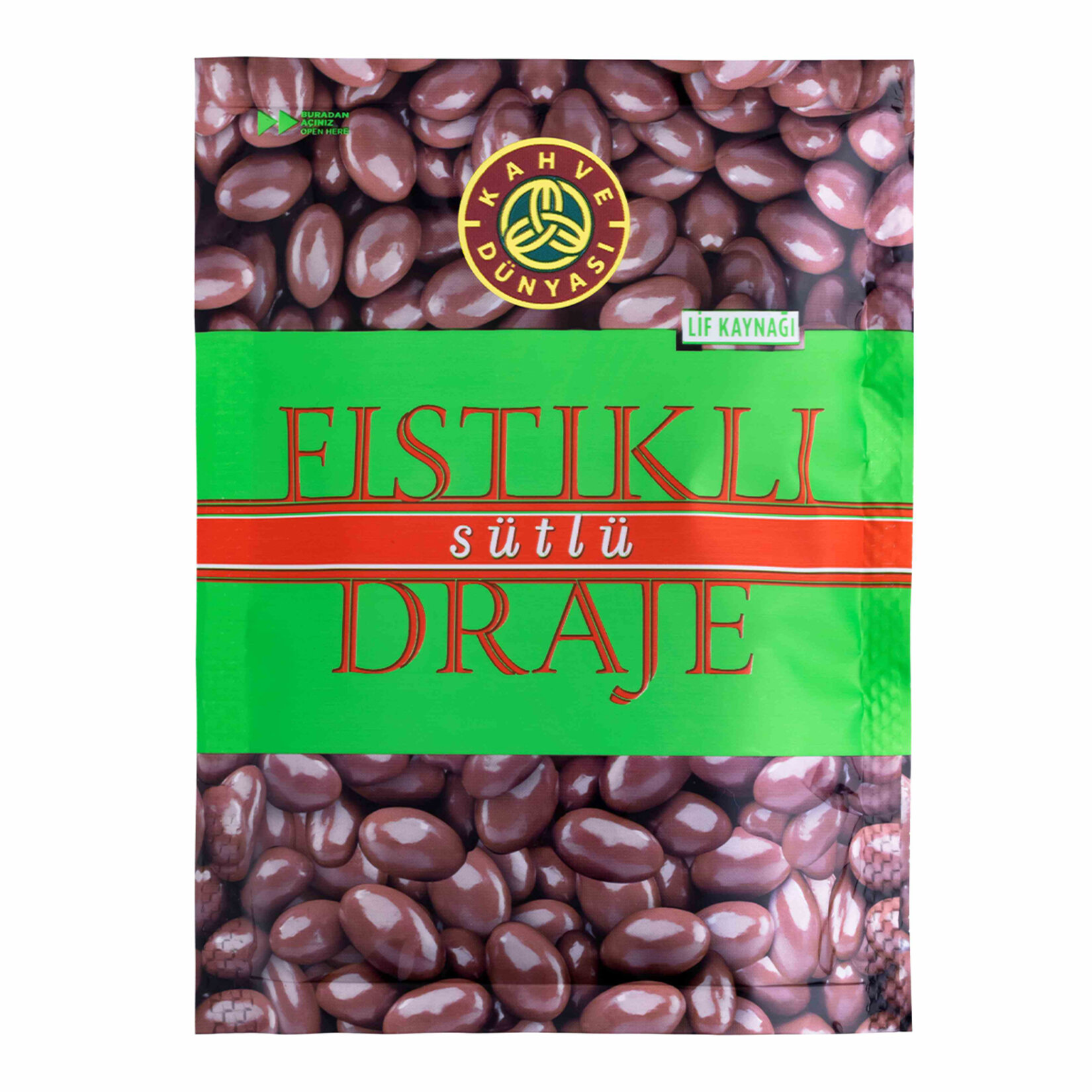 Kahve Dünyası Sütlü Çikolatalı Antep Fıstıklı Draje 60 G