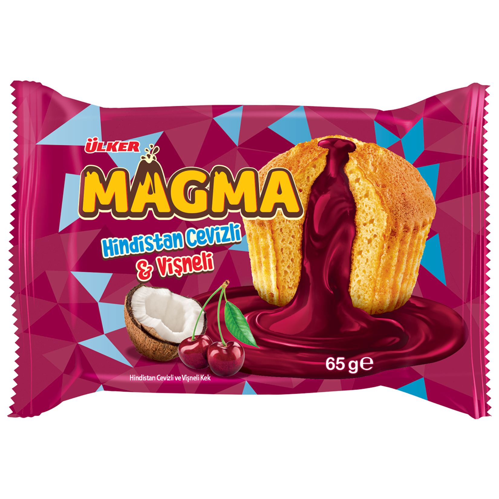 Ülker Dankek Magma Hindistan Cevizli & Vişneli 65 G