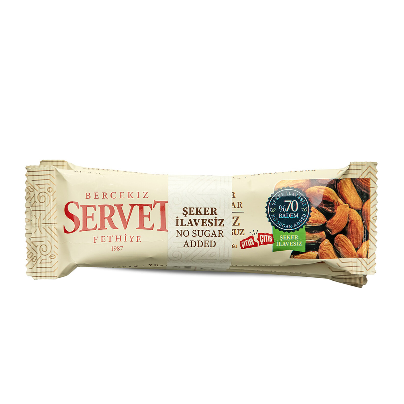 Servet Şekerleme Badem Krokan Bar 6 x 20 G