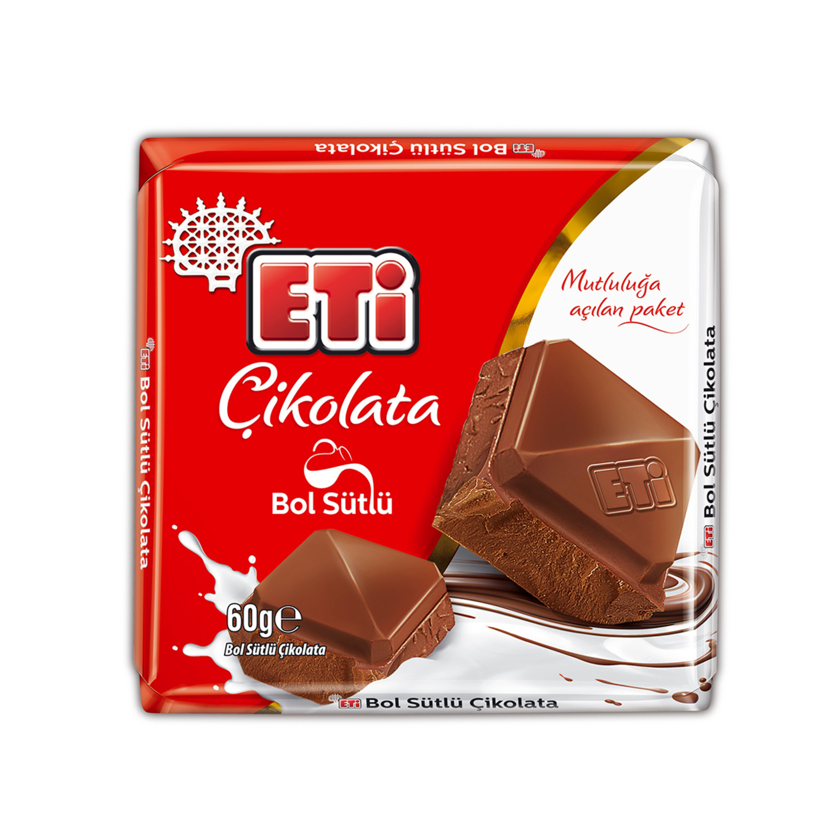 Eti Çikolata Bol Sütlü 60 G