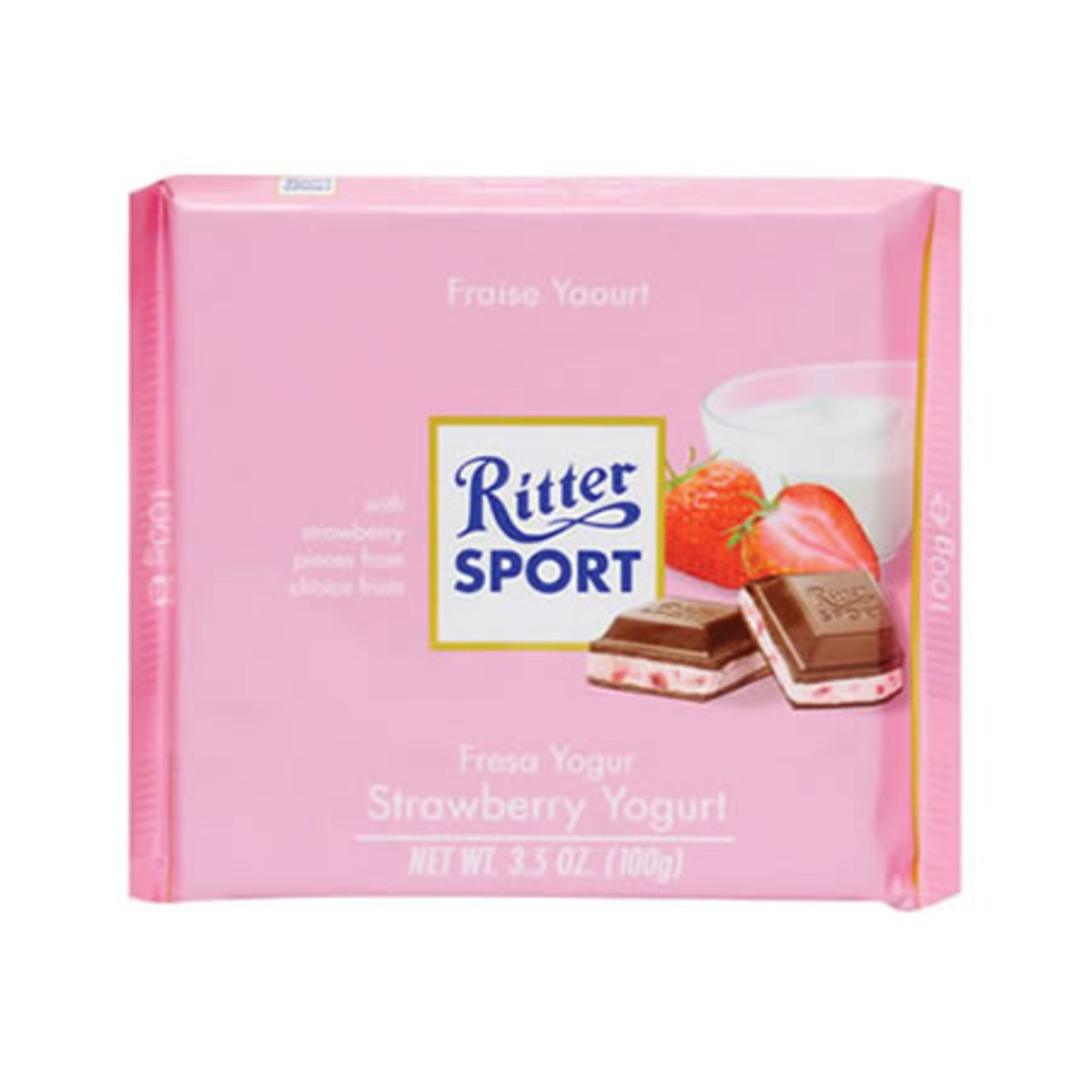 Ritter Sport Çikolata Çilekli Yoğurtlu 100 G