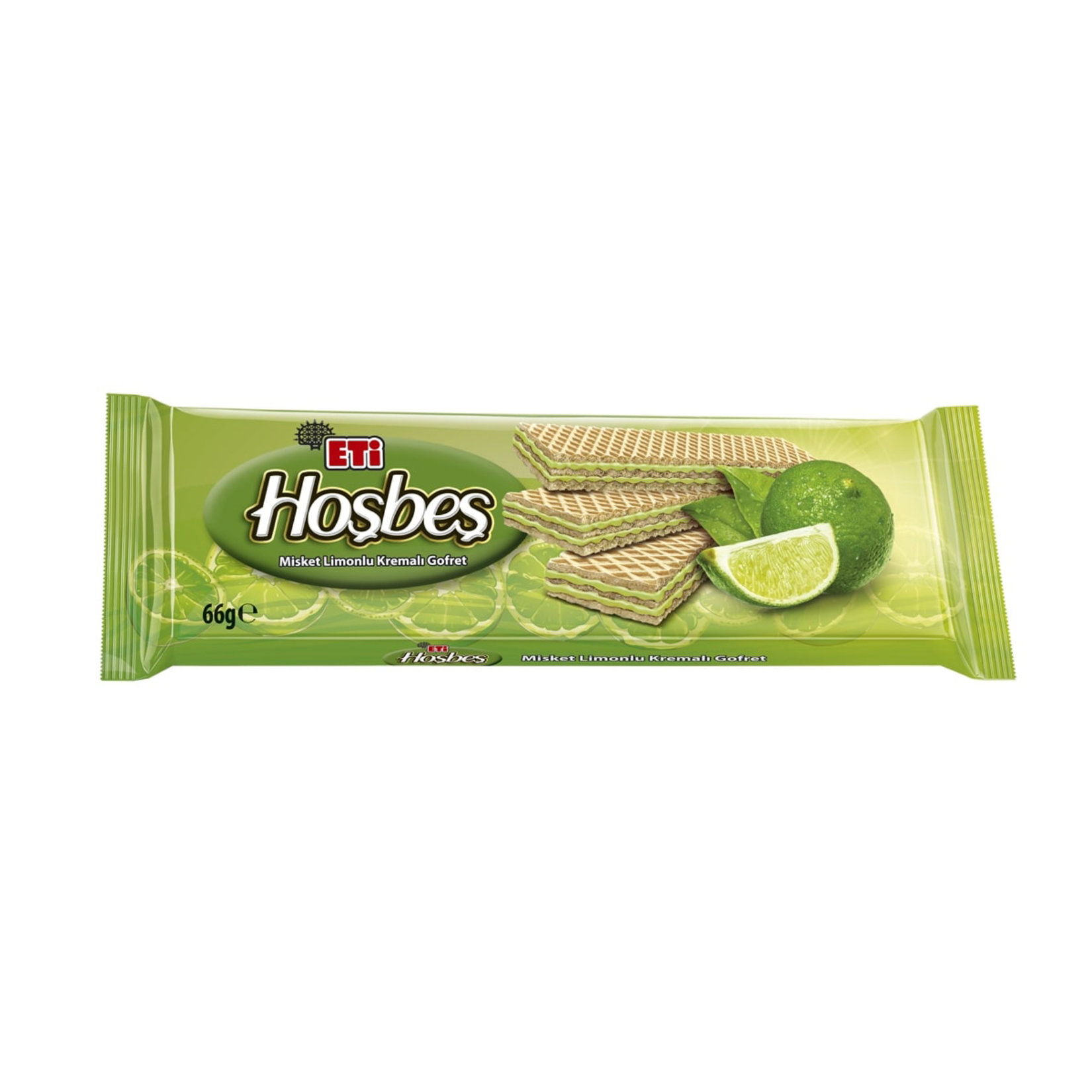 Eti Hoşbeş Misket Limonlu Kremalı Gofret 66 G