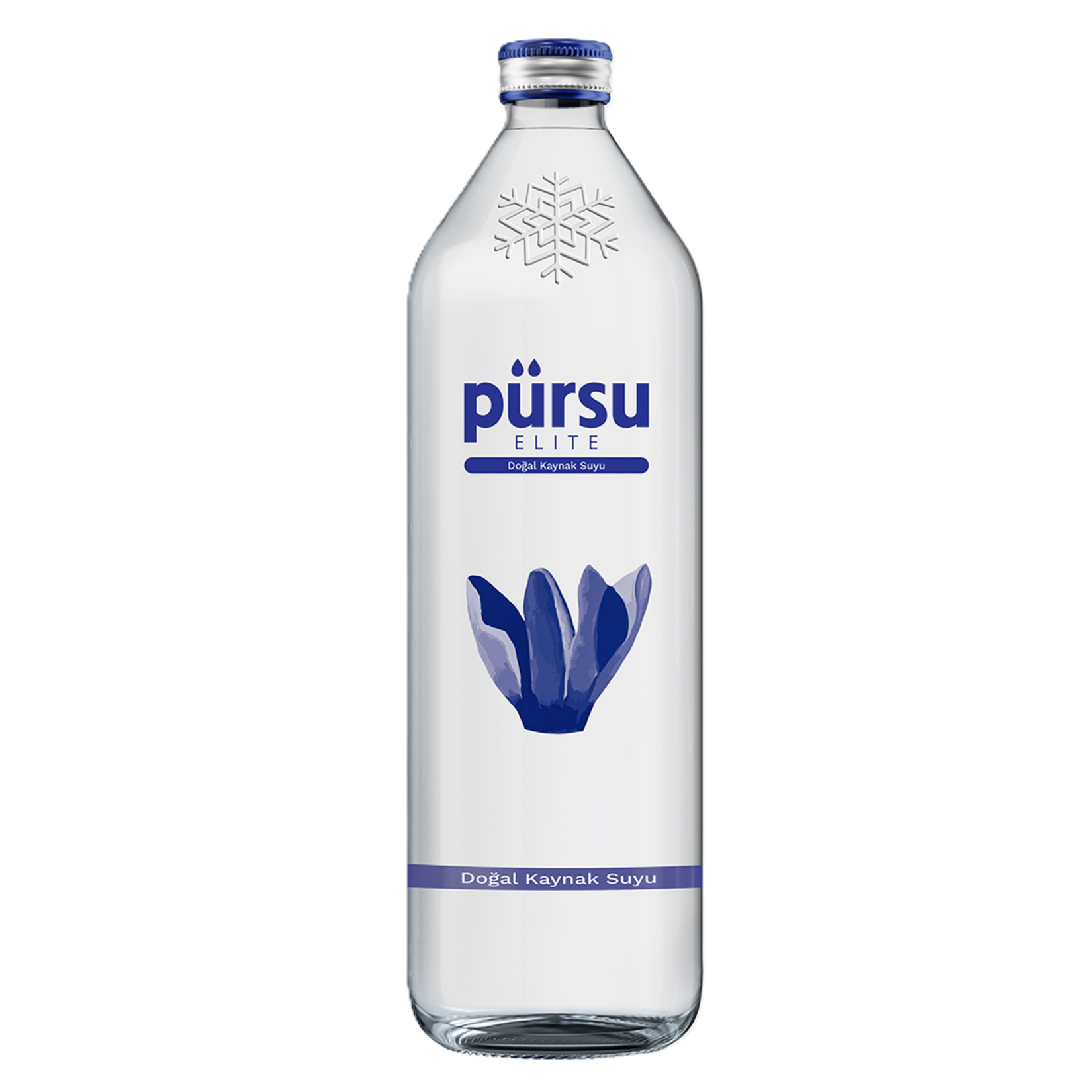 Pürsu Elite Doğal Kaynak Suyu Cam Şişe 750 Ml