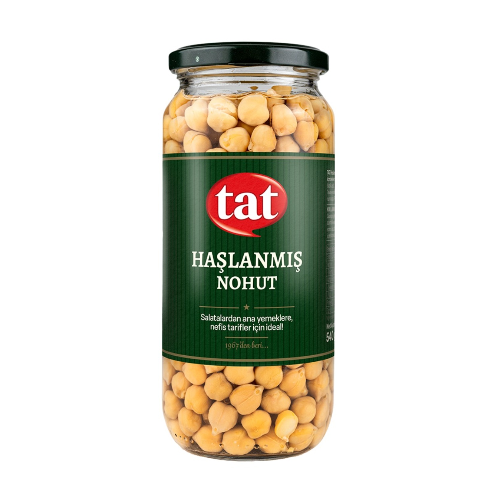 Tat Haşlanmış Nohut 540 G
