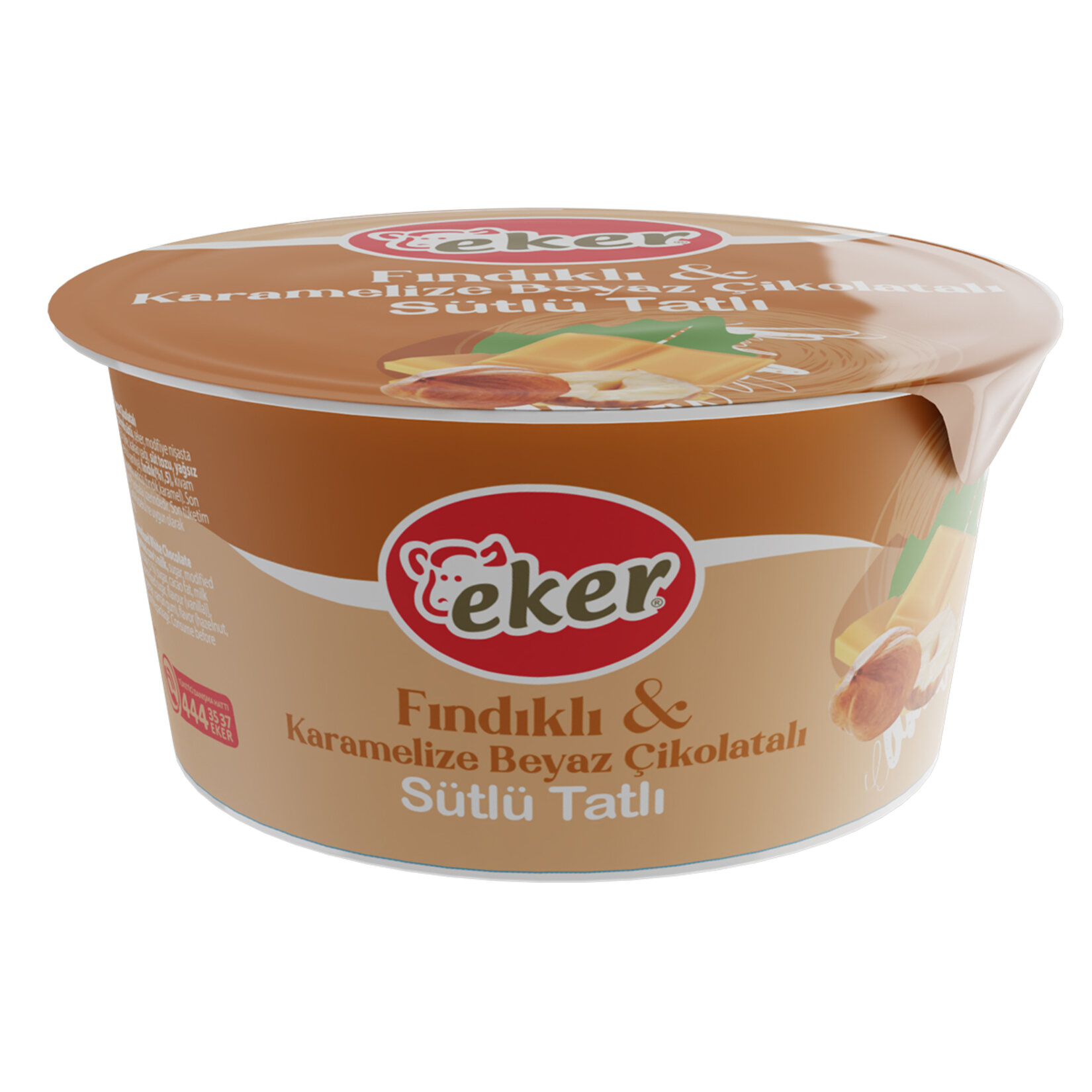 Eker Fındıklı Karamelize Beyaz Çikolata Tatlı 125G