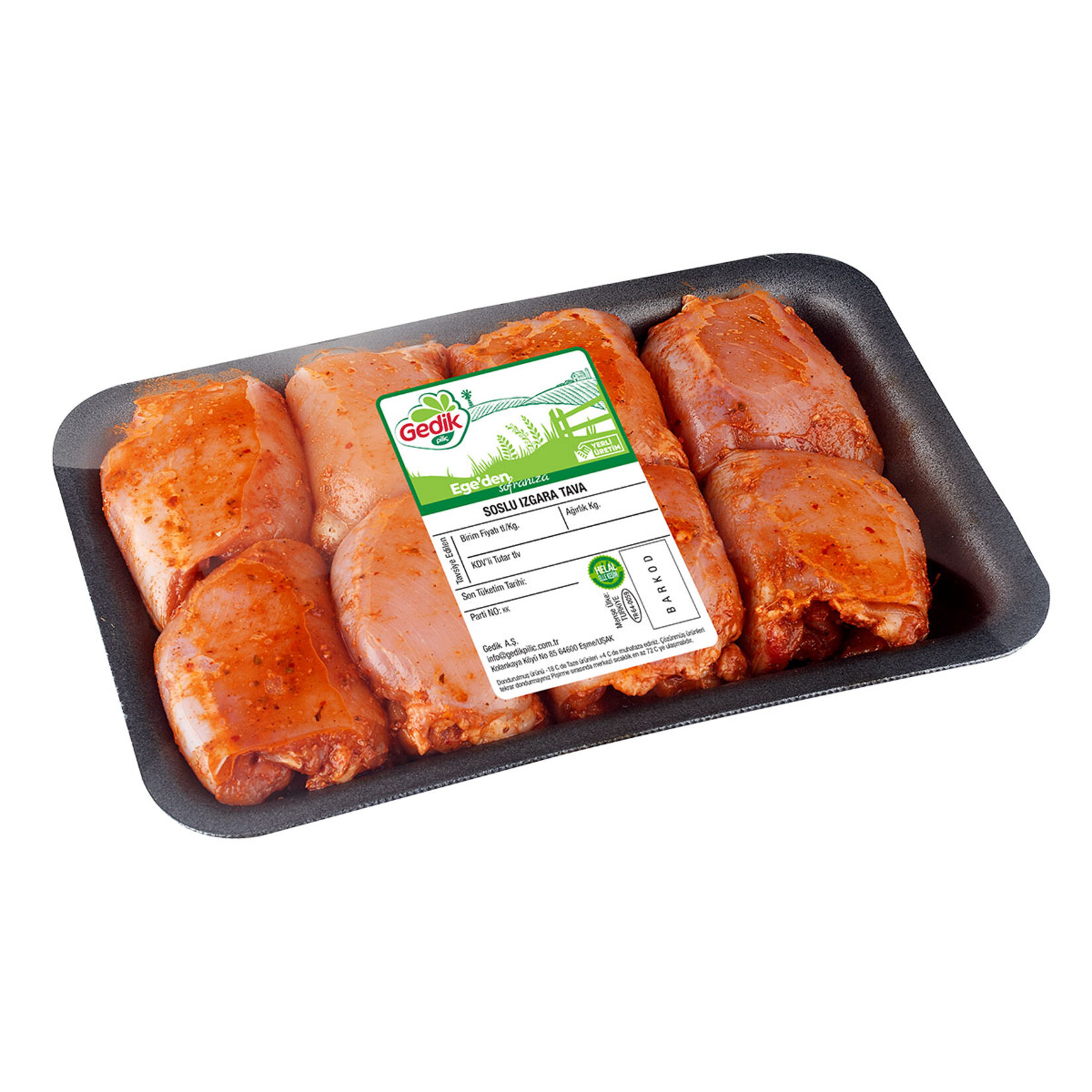 Gedik Soslu Piliç Izgara Tava Kg
