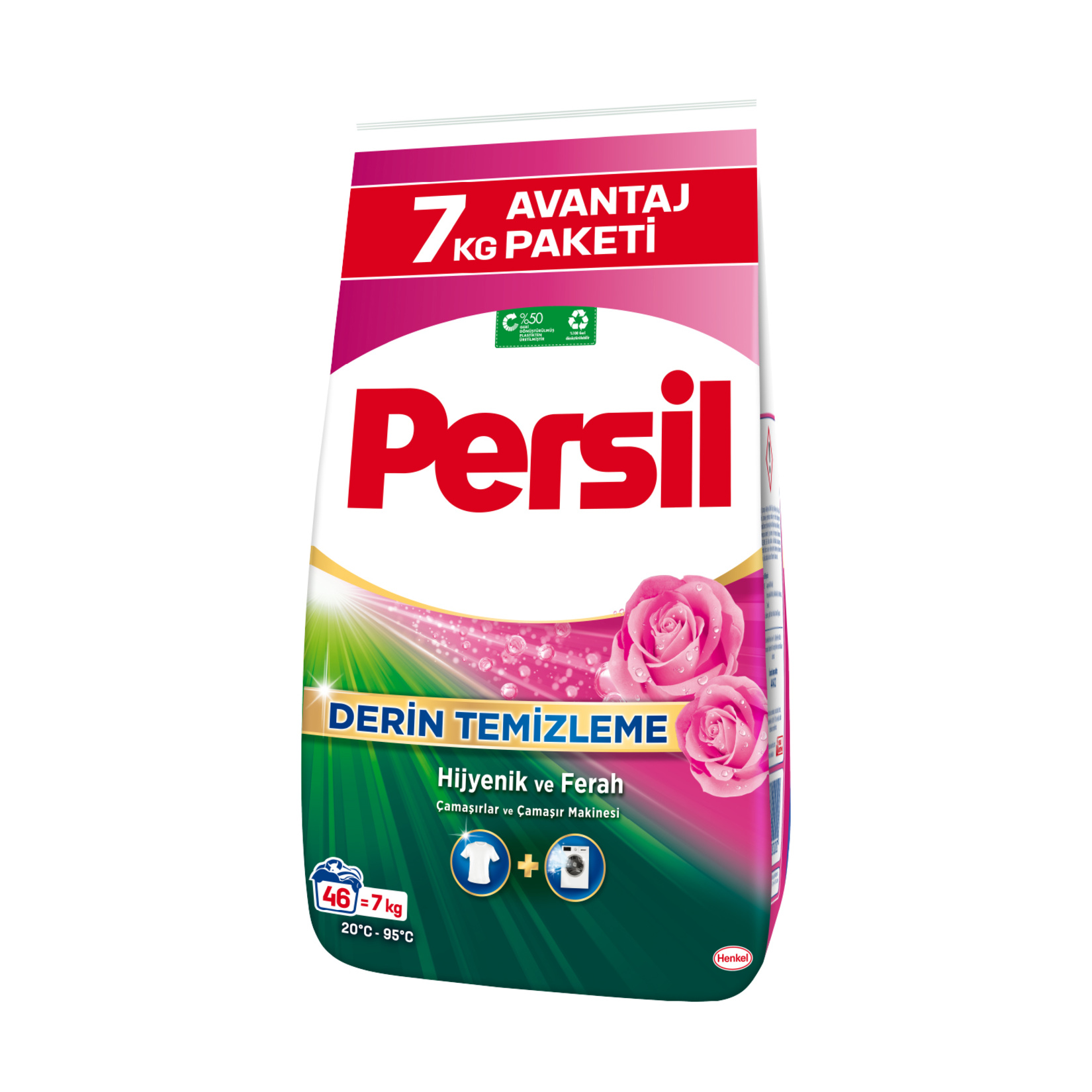 Persil Toz Çamaşır Deterjanı 7kg 46 Yıkama Gülün Büyüsü