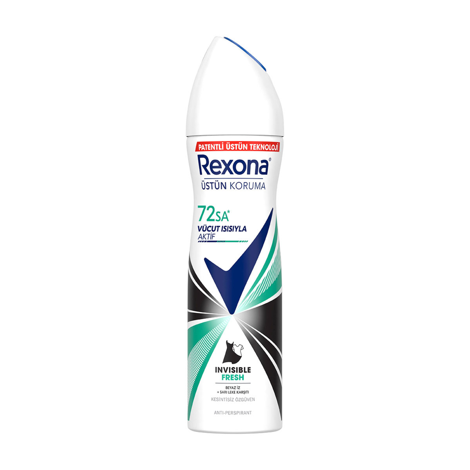 Rexona Kadın Sprey Deodorant Invisible Fresh Deep 150 ml