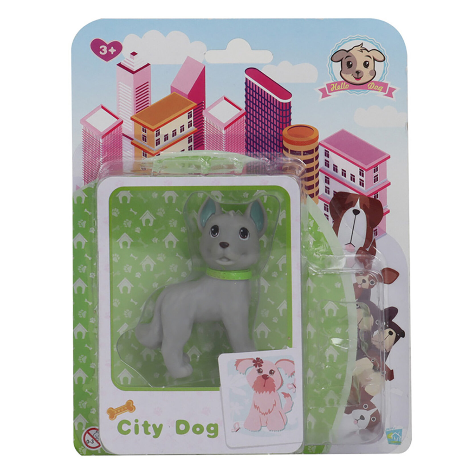 Mega Oyuncak City Dog Asortili Köpek Figürü